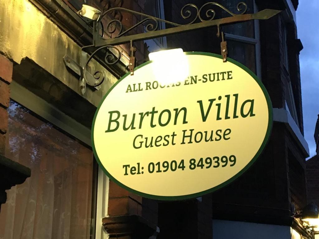 Burton Villa Guest House York Exterior foto